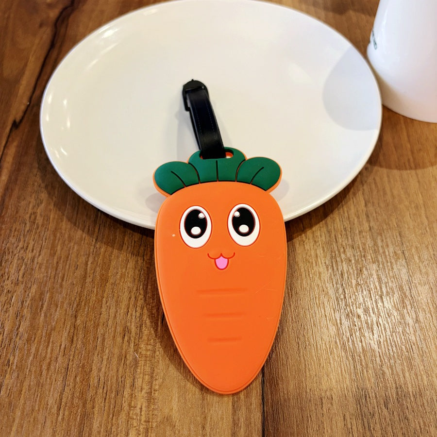 Fun Carrot Design Luggage Tag Kalsten