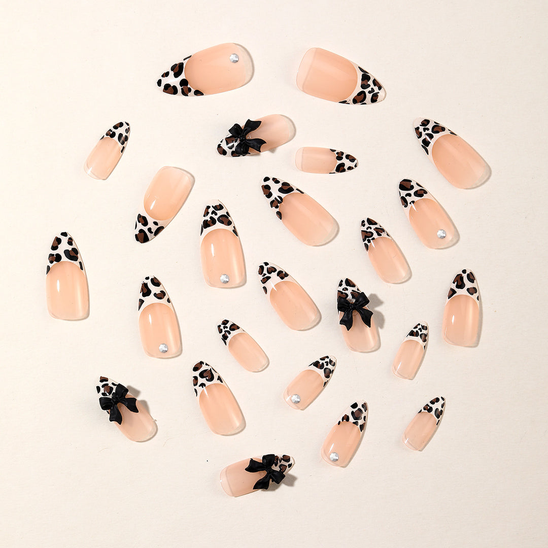 Decorative Leopard Print Nail Art Set Kalsten