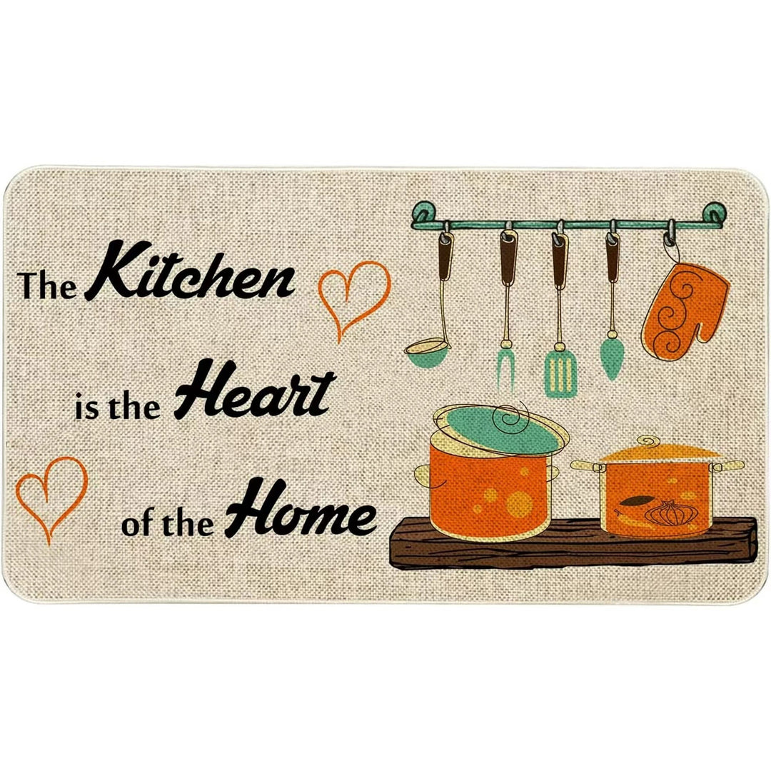Festive Christmas-Themed Doormat for Home