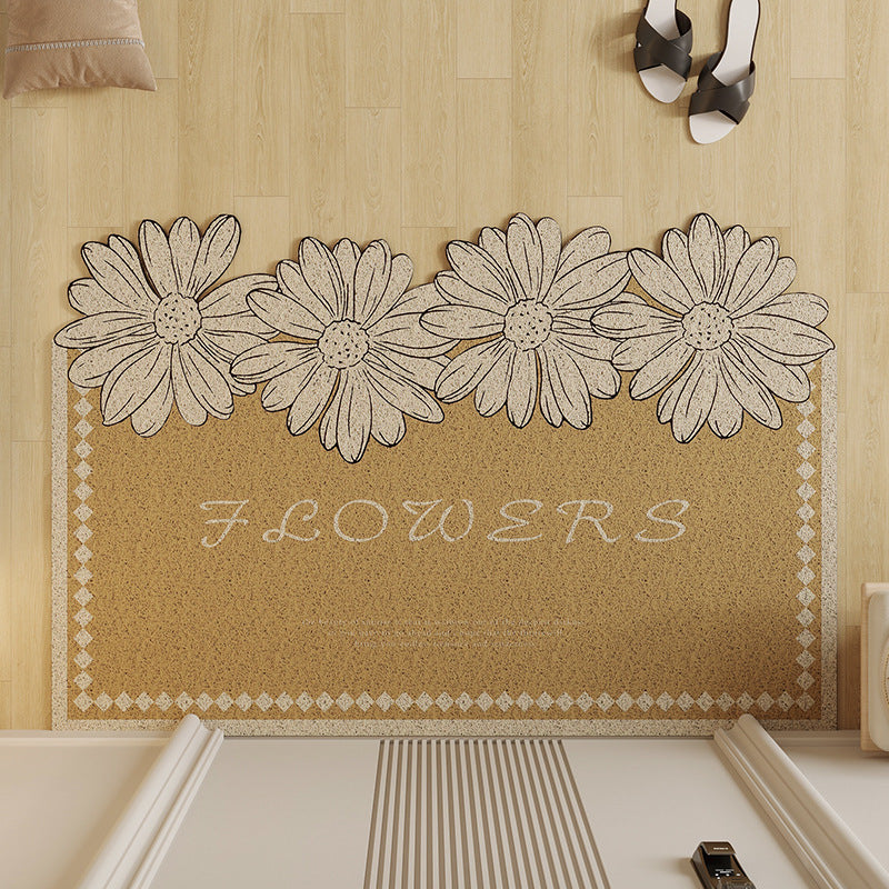 Floral Design Indoor Mat