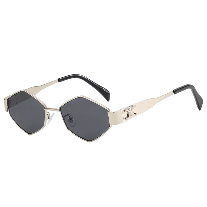 Fashionable sunglasses in hexagonal design Kalsten