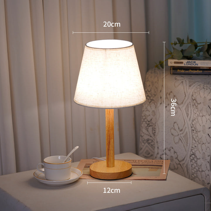 Elegant Fabric Shade Table Lamp