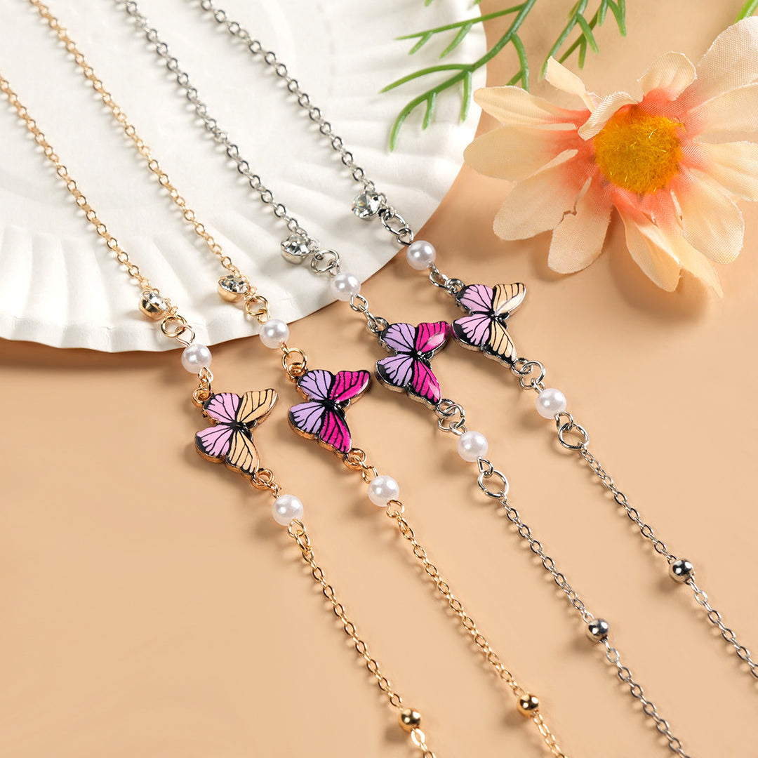 Butterfly-Themed Eyewear Necklace kalsten