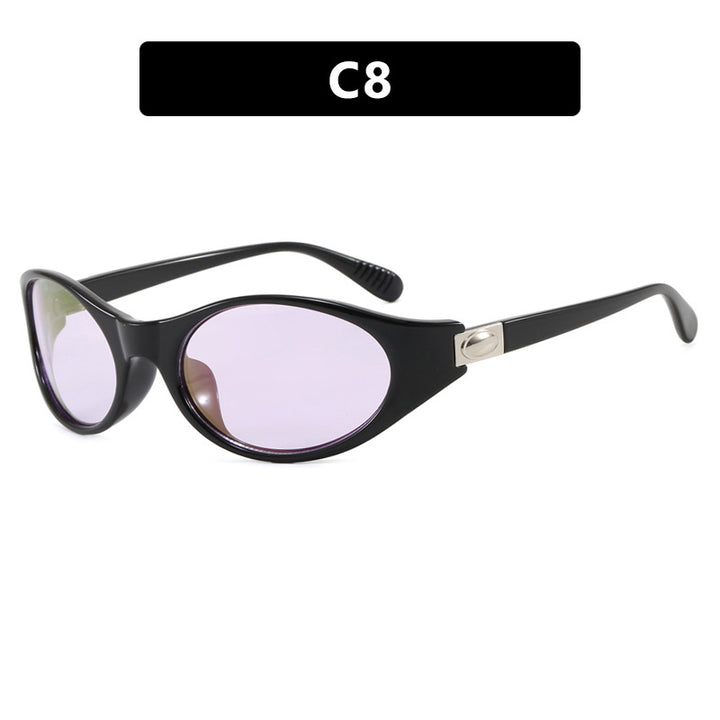Ladies stylish sunglasses in elegant oval design with protective UV filter Kalsten