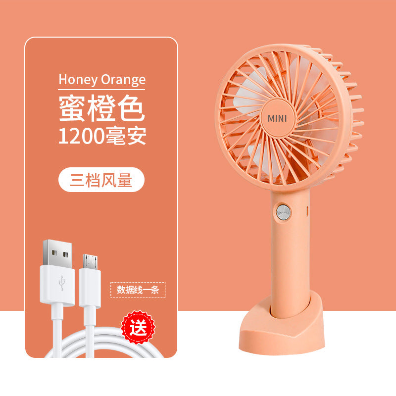Unisex Portable Mini Fan with USB Connection and Variable Speed Control Kalsten