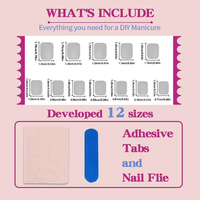 Nail art set with cheerful strawberry designs Kalsten