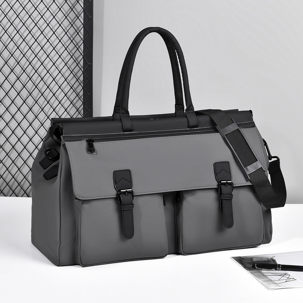 Multi-Compartment Urban Travel Tote