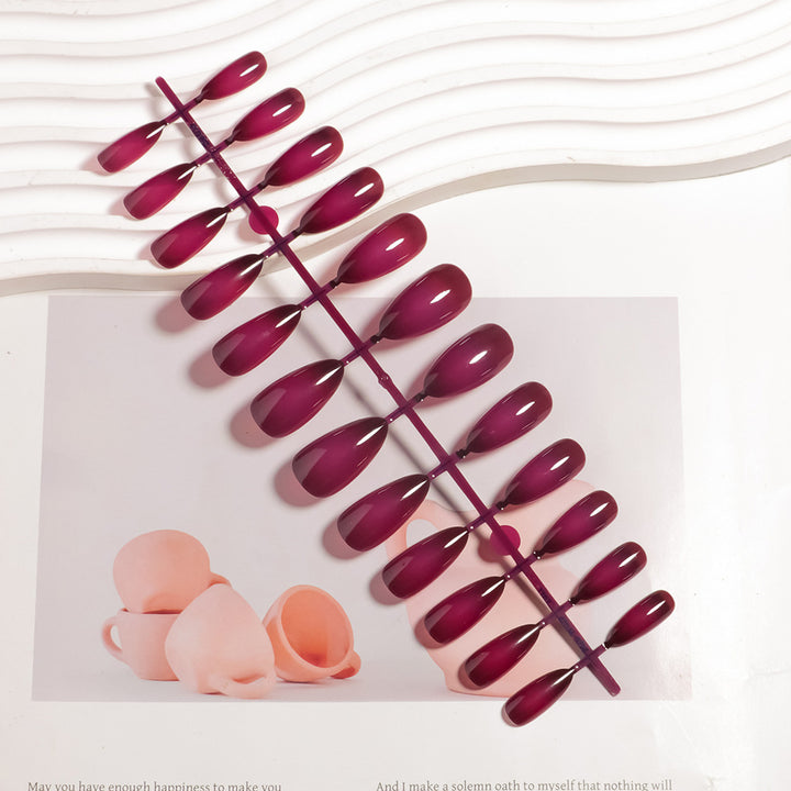 Premium Glossy Stiletto Press-On Nail Tips Kalsten