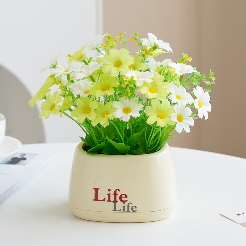 Lifelike Decorative Floral Arrangement