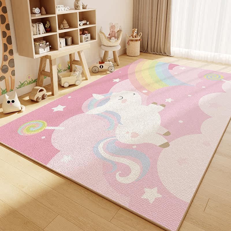 Playful Cartoon-Themed Area Rug