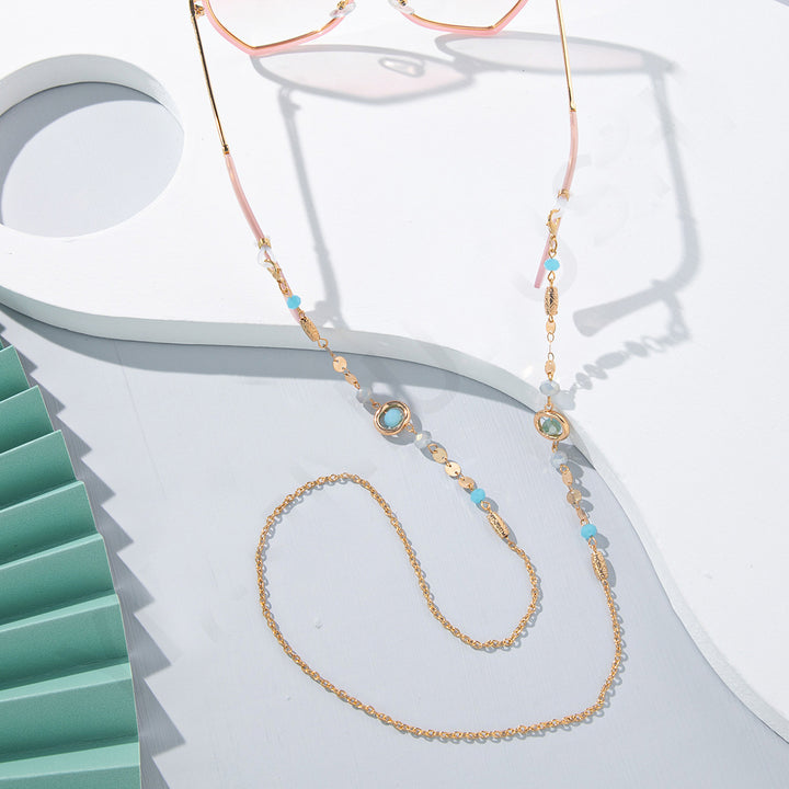 Artisan Gemstone Eyewear Chain Kalsten