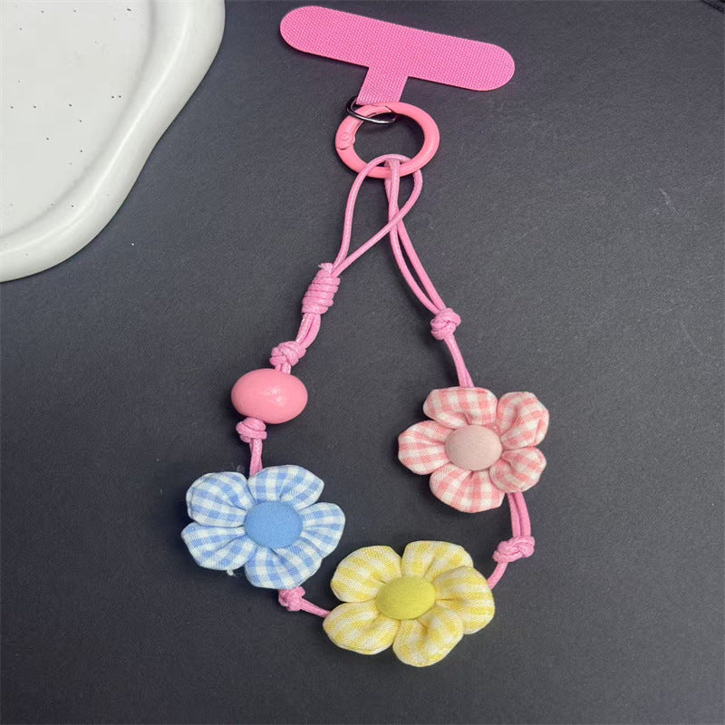 Decorative Flower Charm Lanyard Kalsten