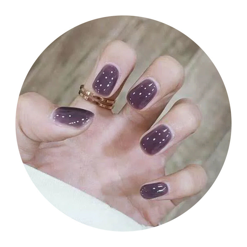 Chic Glossy Press-On Nail Set