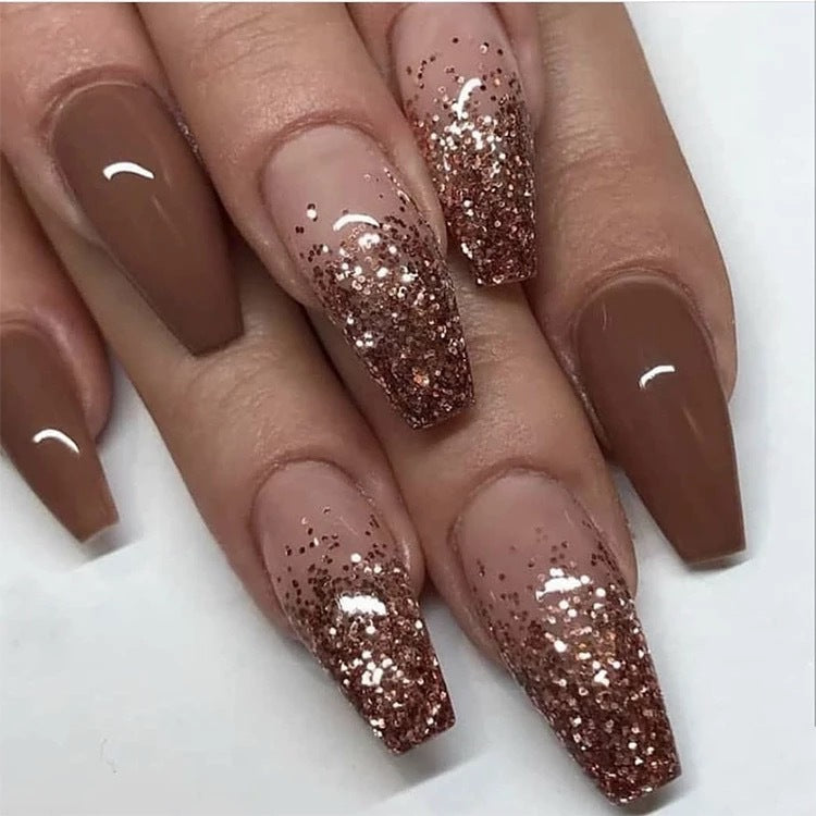 Glitter Ombre Press-On Nail Set