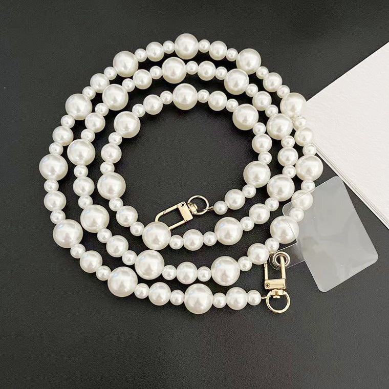 Women’s Elegant Pearl Beaded Eyewear Chain Kalsten