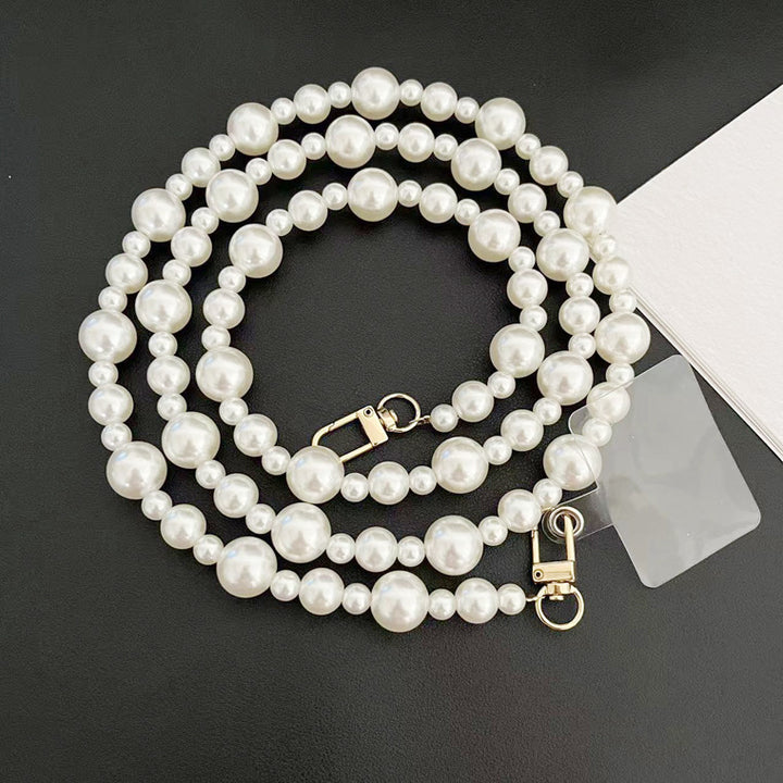 Women’s Elegant Pearl Beaded Eyewear Chain Kalsten