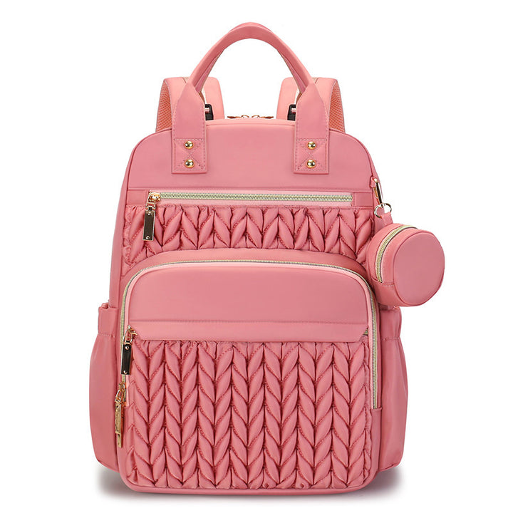 Fashionable backpack with practical compartment system Kalsten