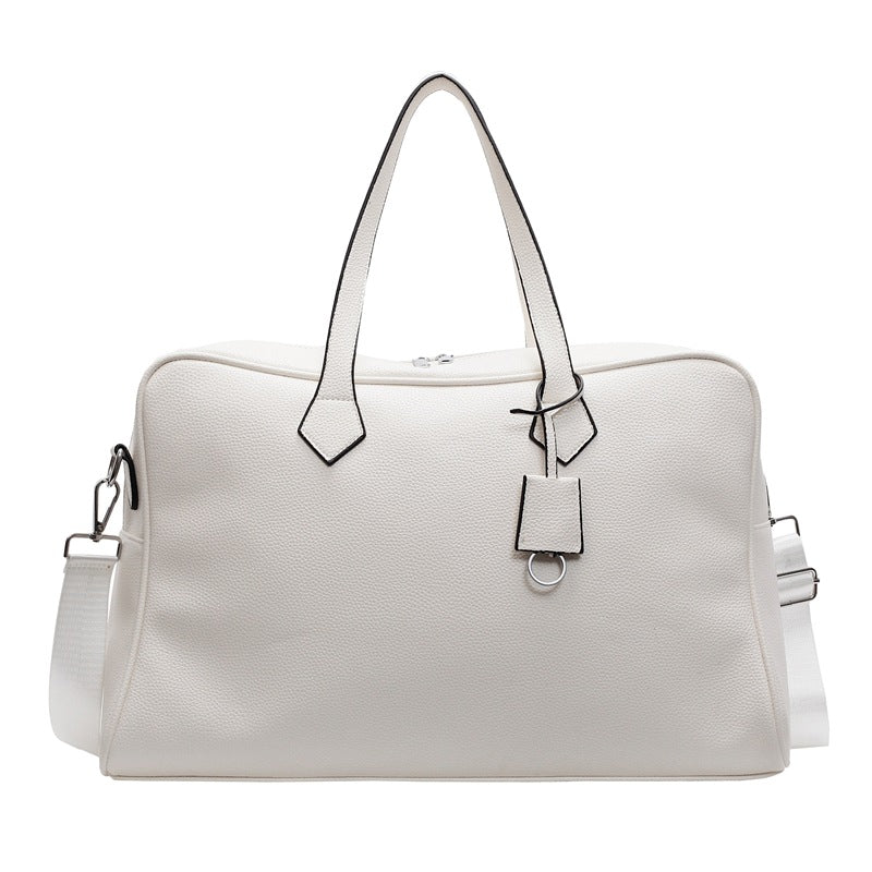 Premium Leather Weekend Duffel