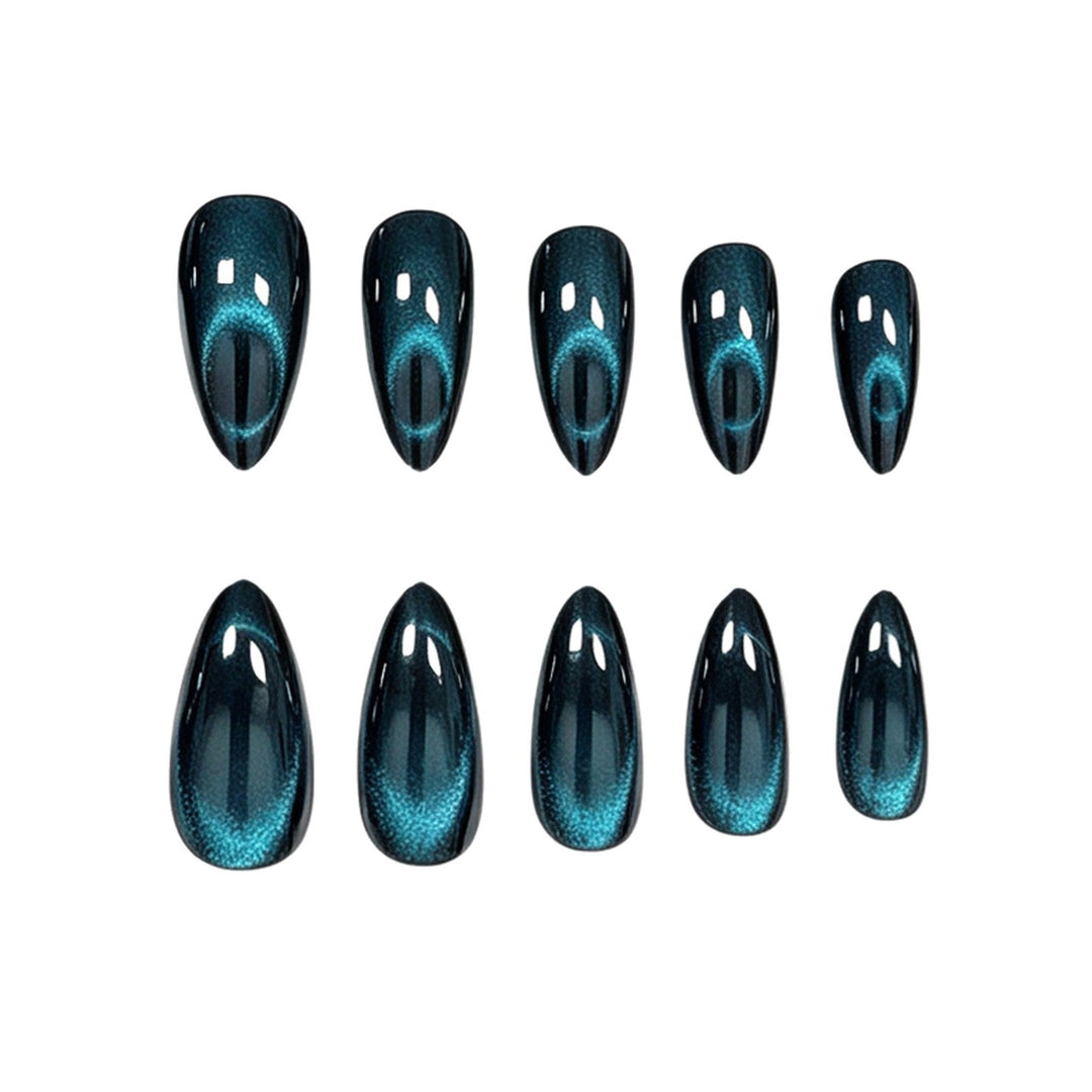 Glittery Stiletto Nail Enhancements Kalsten