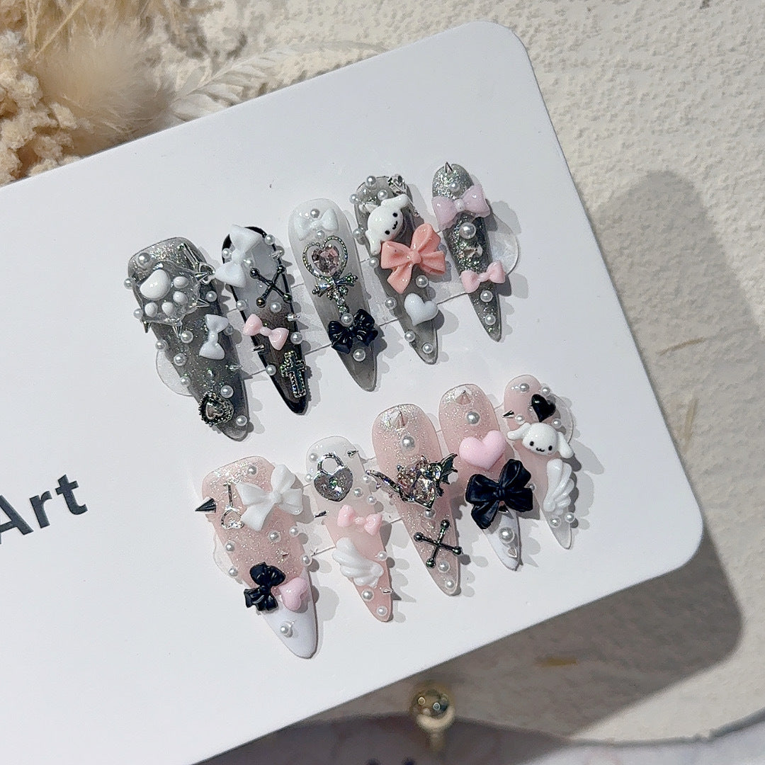 Playful 3D Nail Art Set