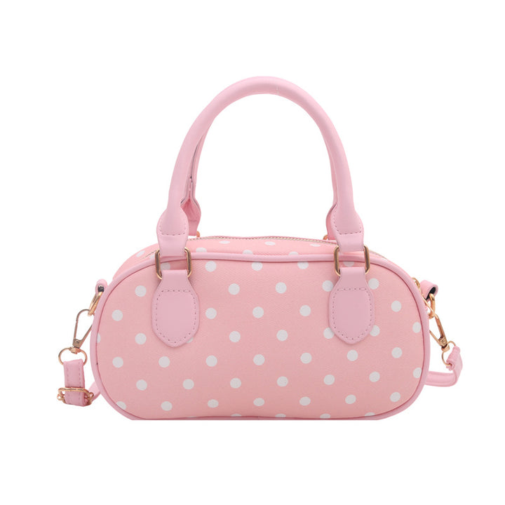 Polka Dot Mini Handheld Satchel