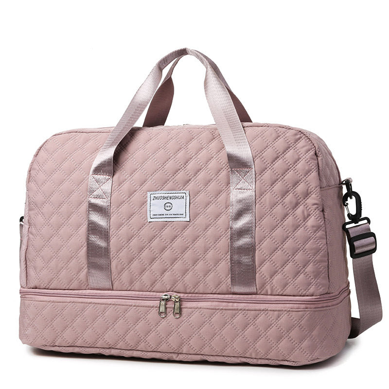 Quilted Multi-Functional Travel Duffel