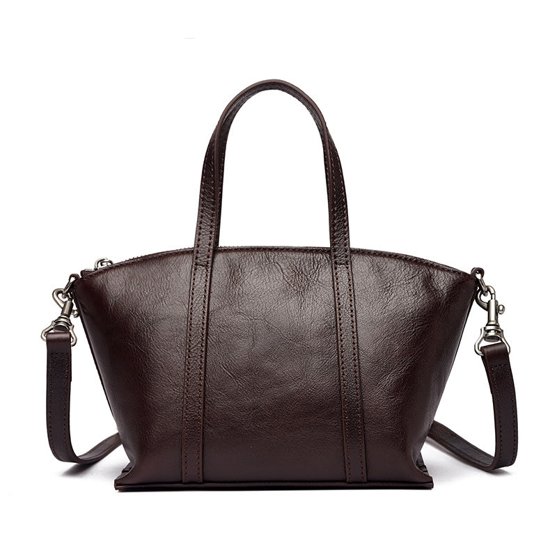 Textured Leather Handbag Kalsten