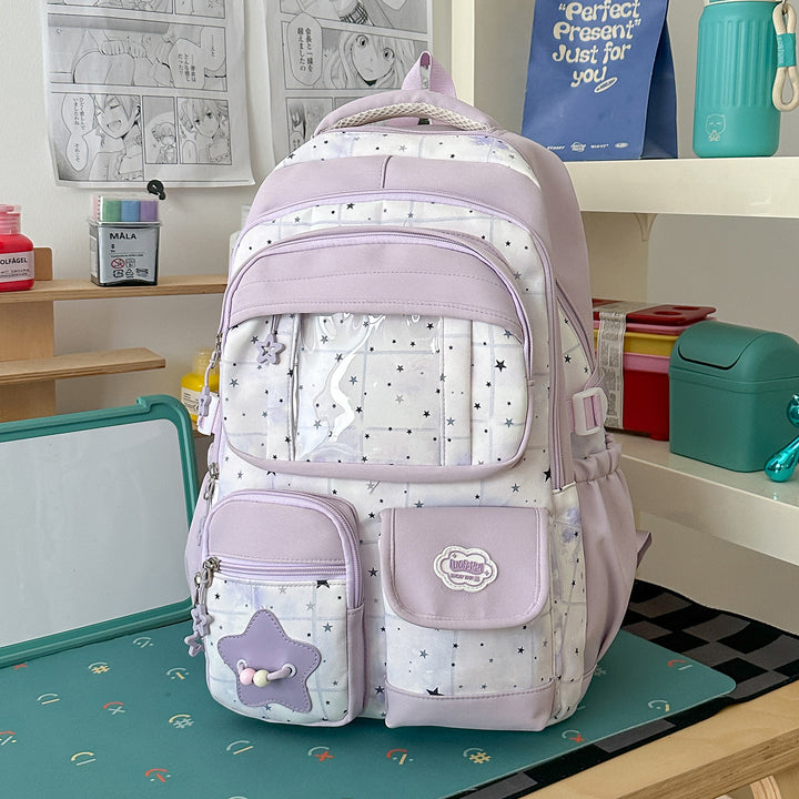 Cute Illustrated Character Backpack Kalsten