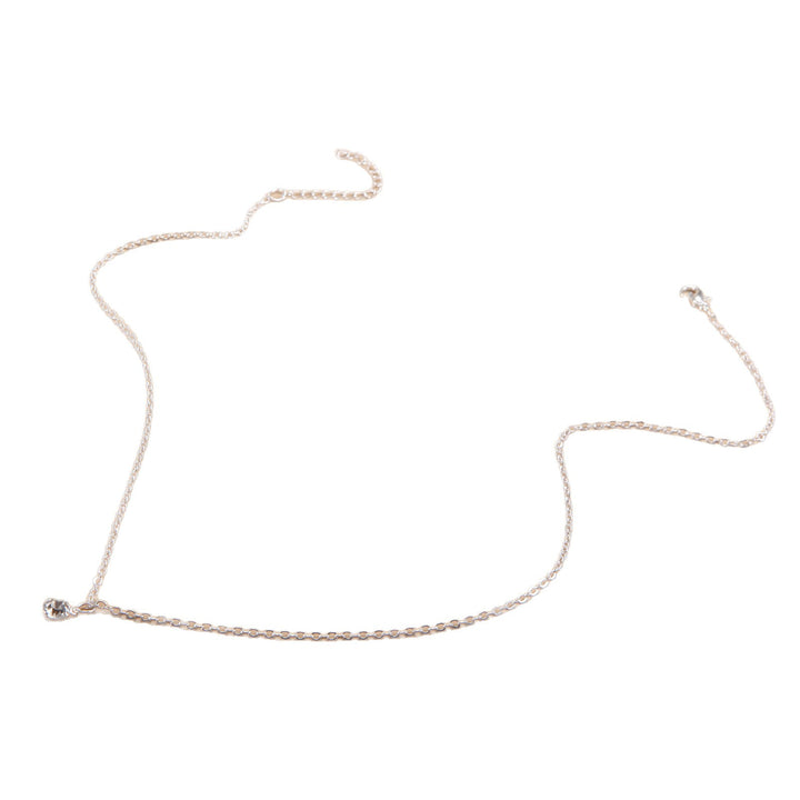 Minimalist Adjustable Chain Necklace Kalsten