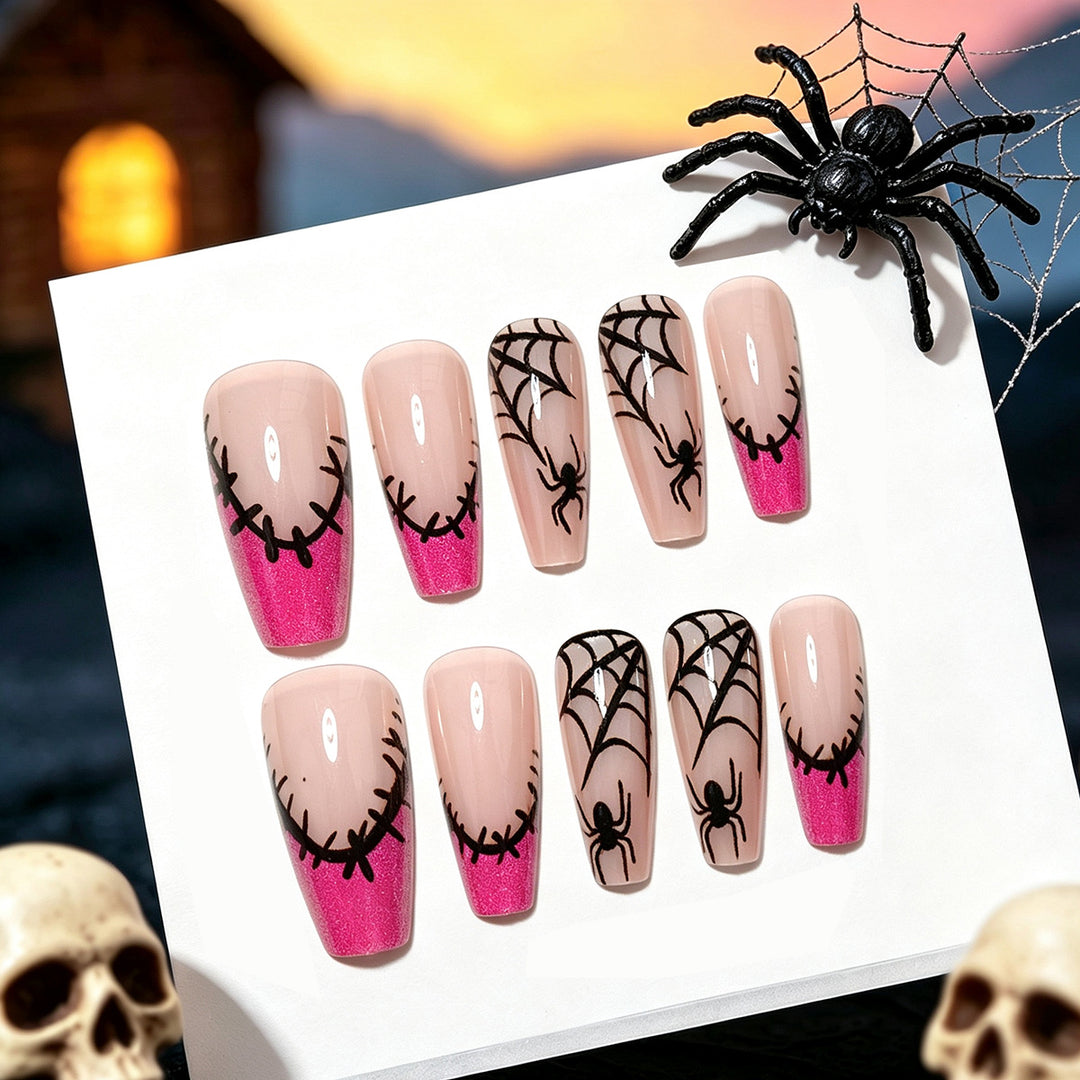 Gothic Press-On Nail Art Set
