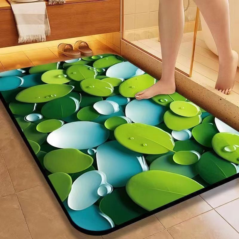 Non-Slip Water-Absorbent Bath Mat Kalsten