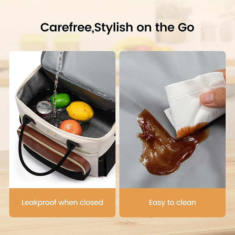Elegant multifunctional handbag with numerous compartments Kalsten