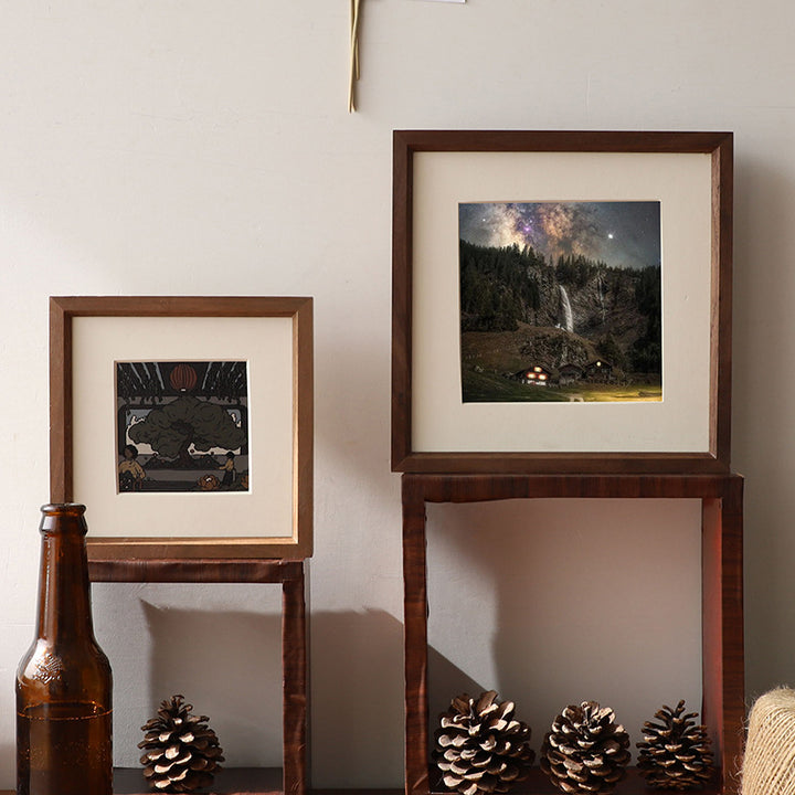 Framed Travel Photography Art Set for Home