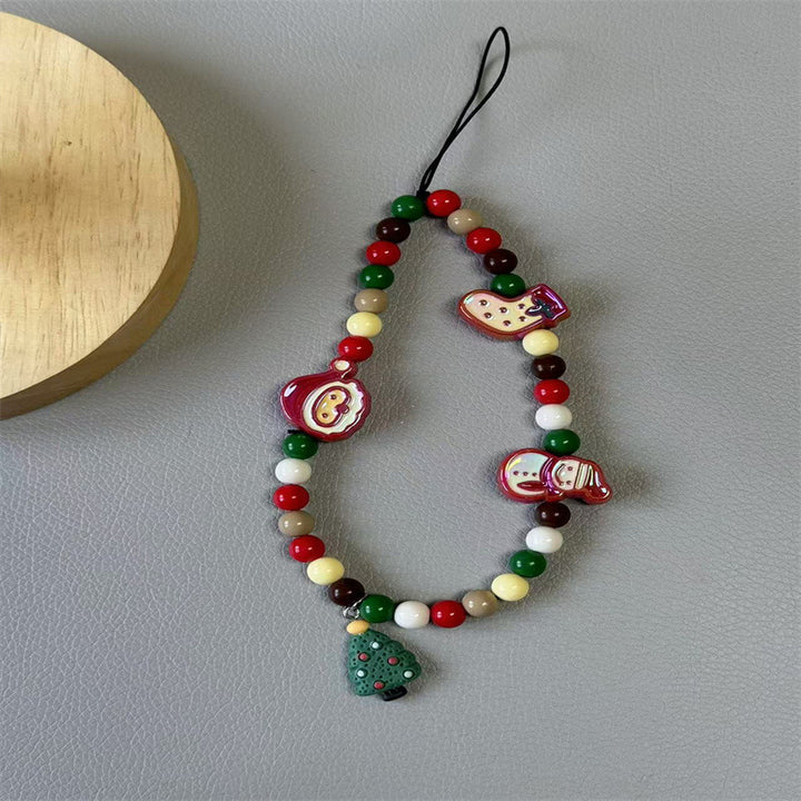 Holiday-Themed Beaded Eyewear Strap Kalsten