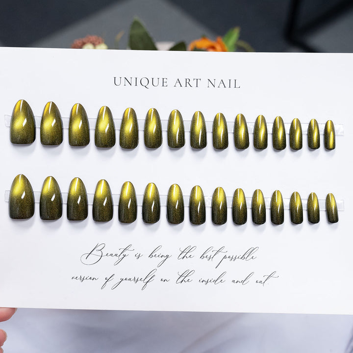 Premium Glossy Press-On Nail Set