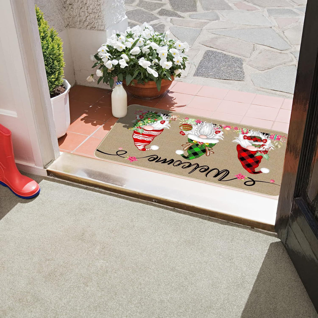 Festive Holiday Door Mat Kalsten