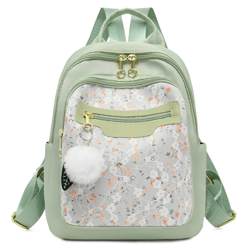 Floral Patterned Casual Backpack Kalsten