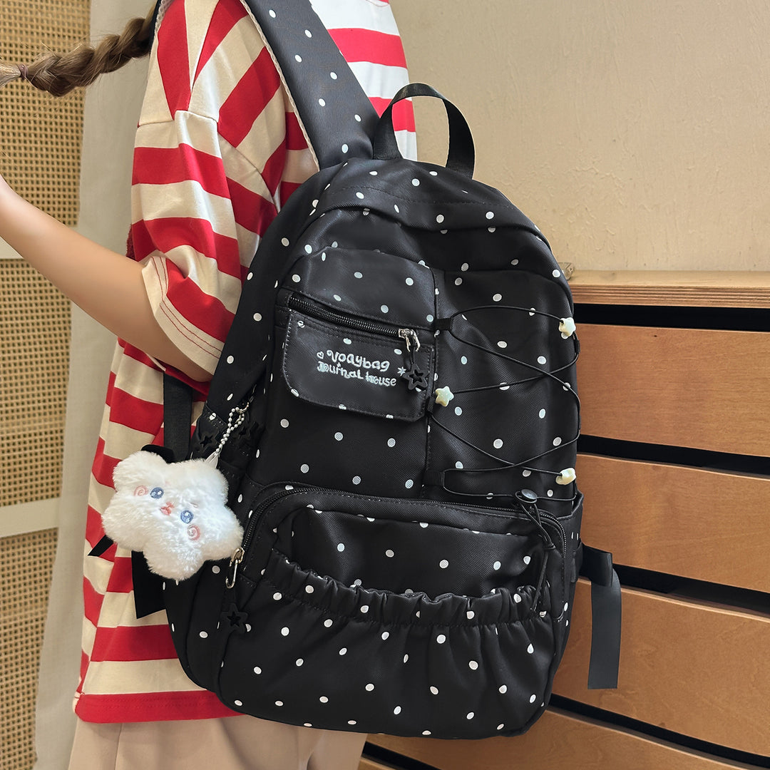 Cute Polka Dot Design Backpack Kalsten