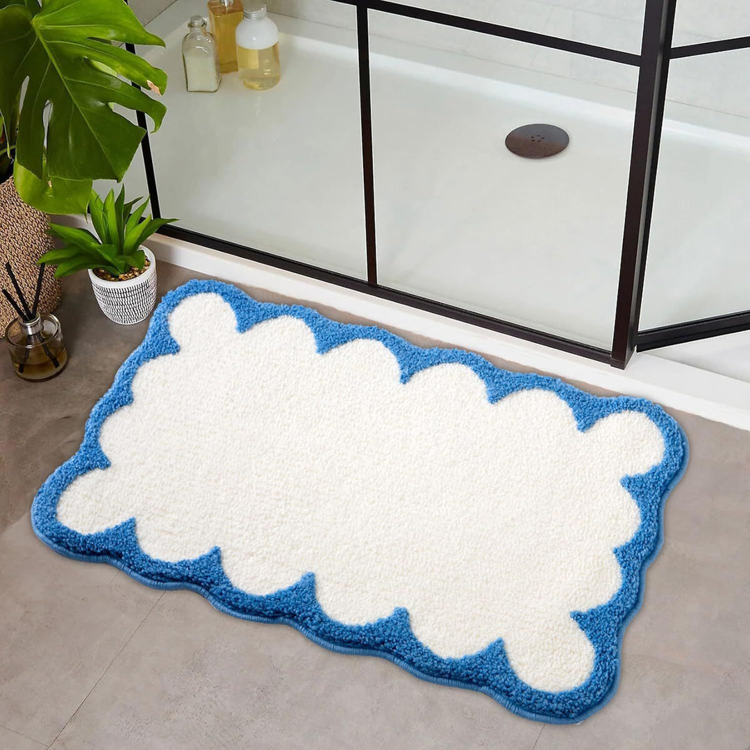 Plush Bathroom Rug Kalsten