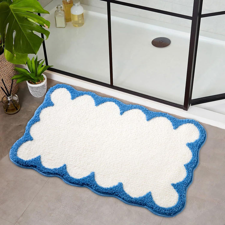 Plush Bathroom Rug Kalsten