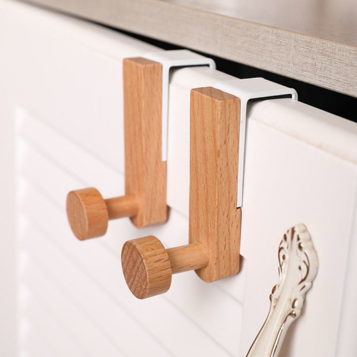 Wall-Mounted Wooden Hook