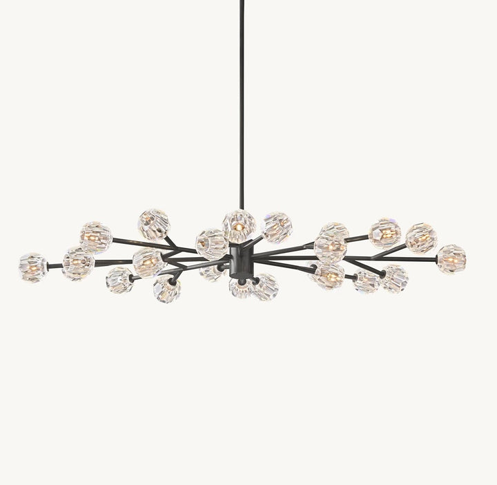 Modern Floral Chandelier