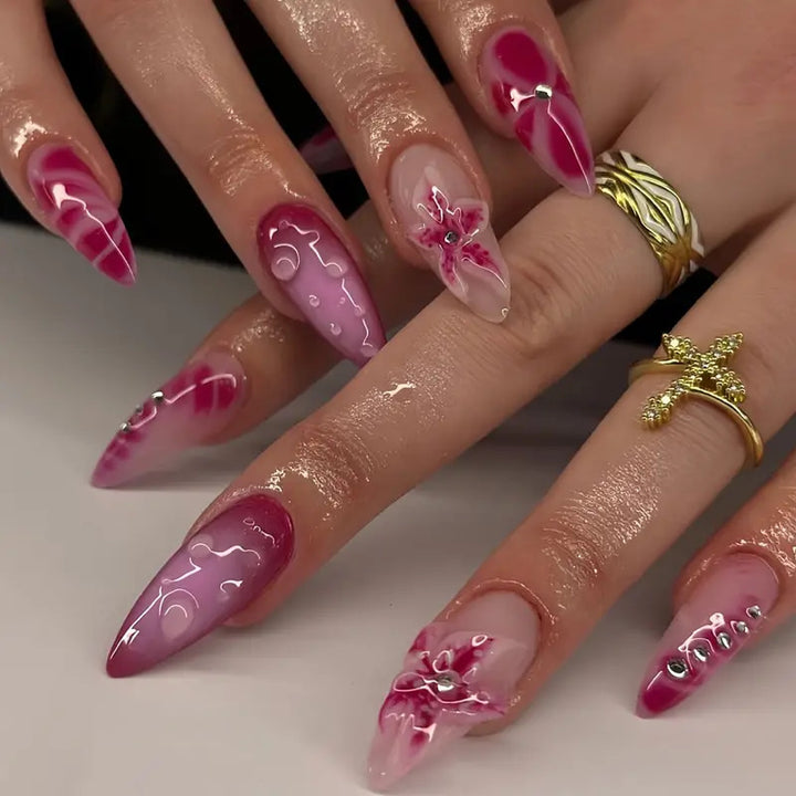 Creative Floral Nail Art Extensions Kalsten 1787913641