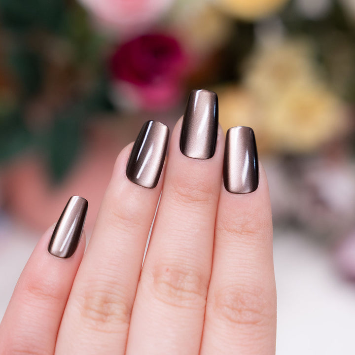 Glossy Press-On Nail Art  1791110921