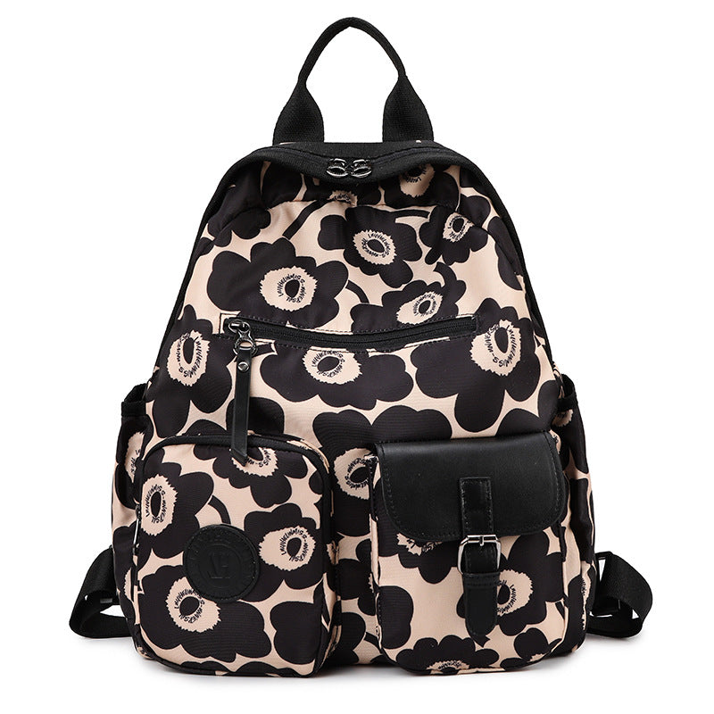 Floral Patterned Backpack Kalsten