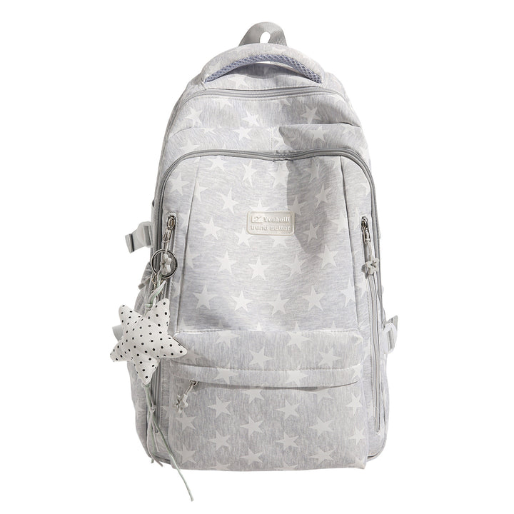 Trendy Star-Print School Backpack Kalsten