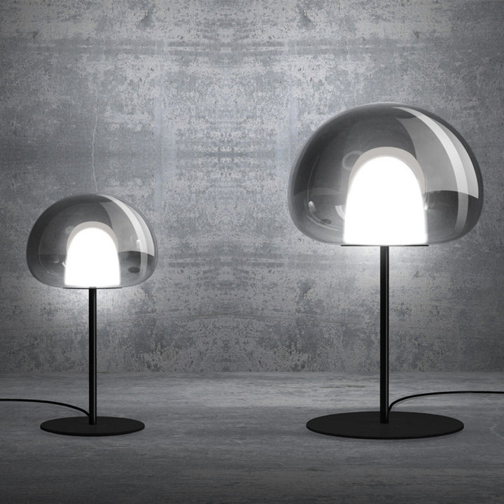 Modern Transparent Glass Table Lamp
