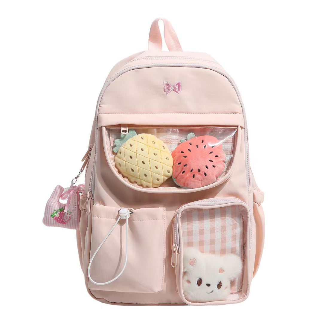 Clear Front Pocket Backpack Kalsten