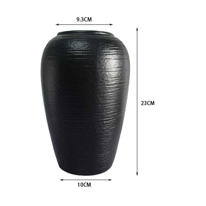 Elegant Textured Ceramic Vase Kalsten
