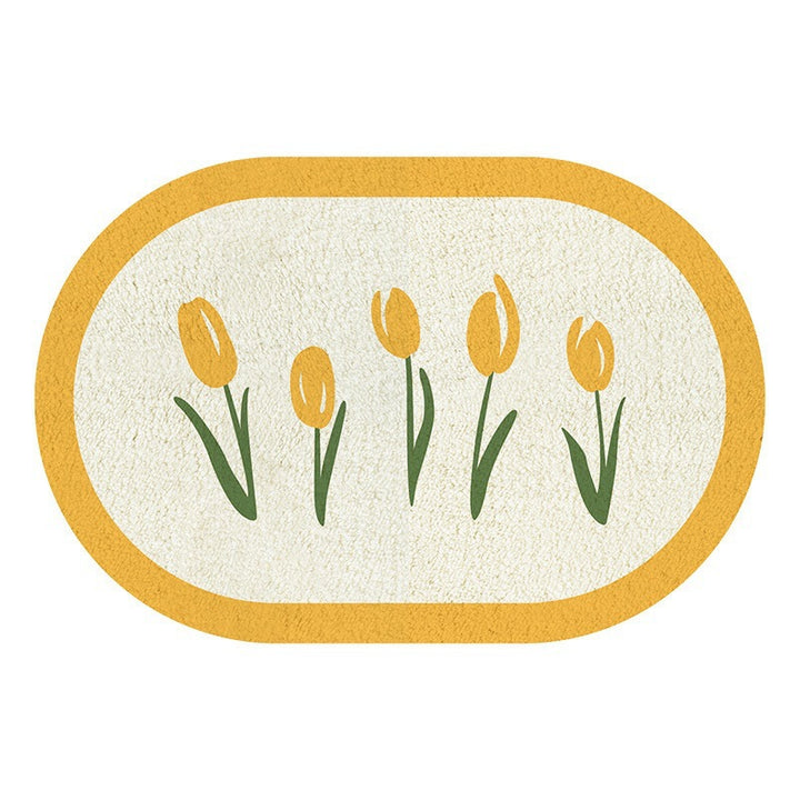 Floral Decorative Area Mat
